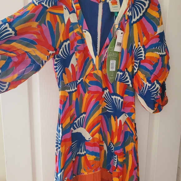 Farm Rio Rainbow Toucan Maxidress - Picture 4 of 8